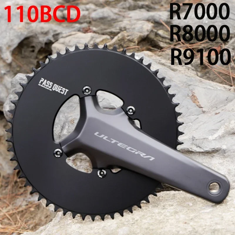 Корона велосипеда 110BCD для Shimano 105 R7000 R8000 R9100 круглая Звездочка шоссейного 36T 40T 44T 46T