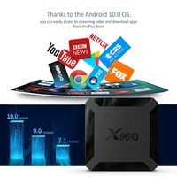 original x96q 2022 android 10 4k smart tv box 1080p quad core tv box allwinner h313 2 4g wireless wifi media player pk mxq pro