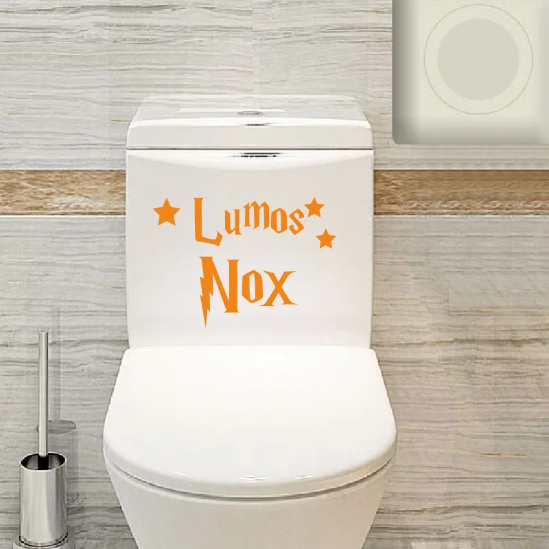 Lumos Nox наклейки на переключатель света современные водонепроницаемые креативные