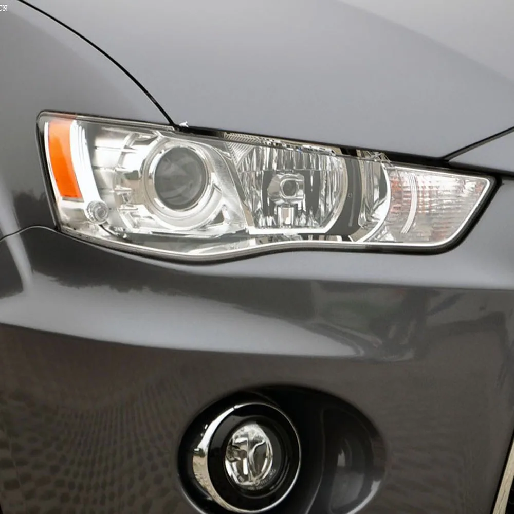 Автомобильные аксессуары для Mitsubishi Outlander EX 2010 ~ 2012 накладка на фару прозрачный