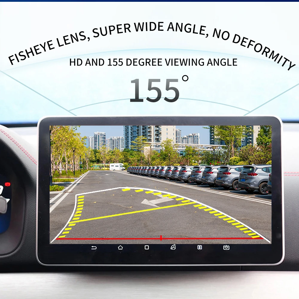 1280*720P CCD Chips Night Vision Auto Assistance Intelligent Dynamic Trajectory Parking Line Car Reverse Backup Rear View Camera |