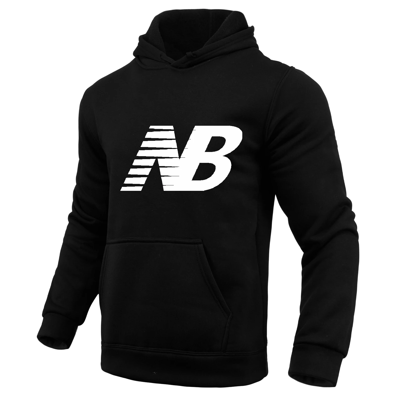 

Мужская толстовка в стиле хип-хоп, однотонная кофта с капюшоном, весна-осень 2022