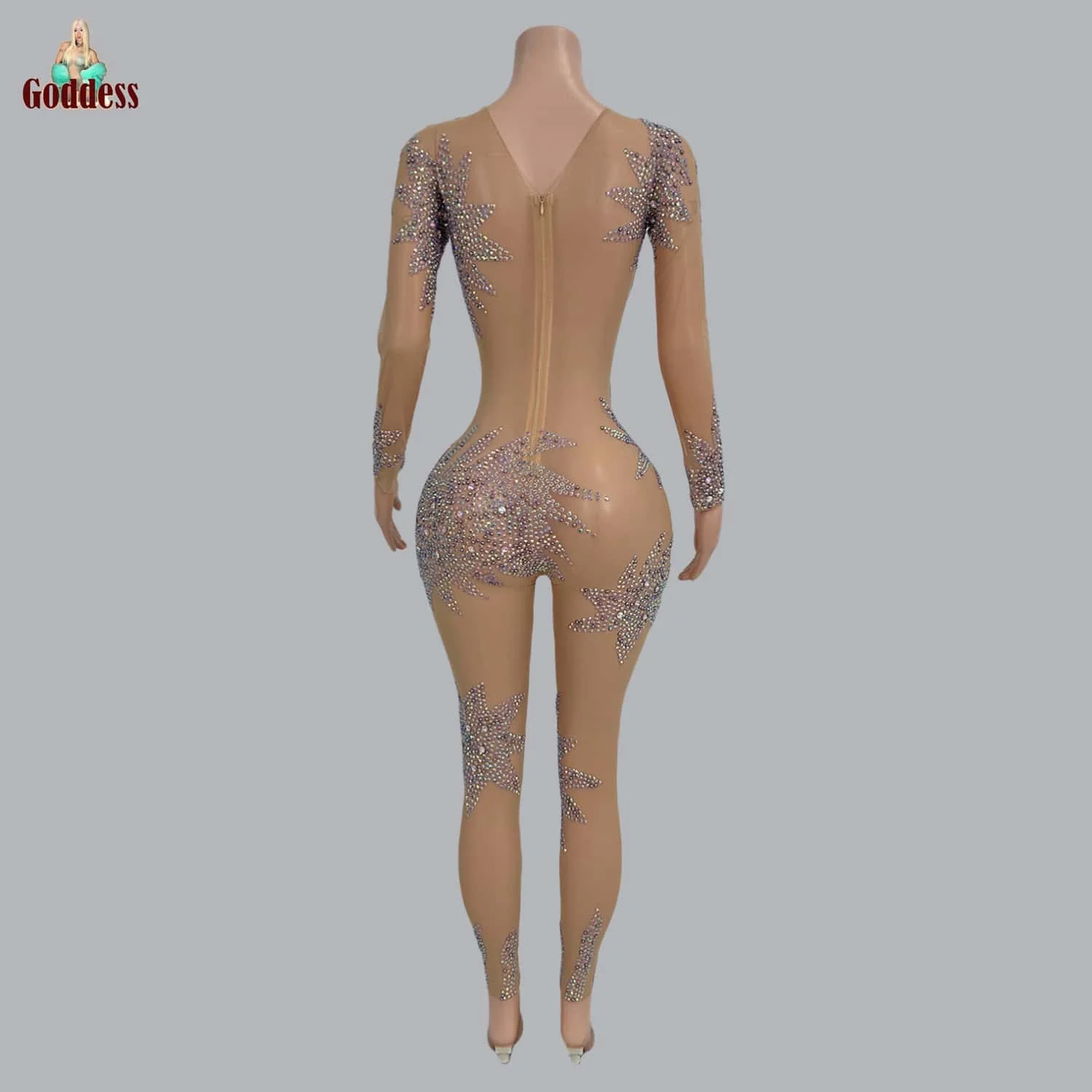 Новый индивидуальный блестящий фиолетовый горный хрусталь высокоэластичный