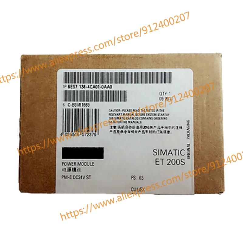 

Продаем только новые оригинальные 6ES7 138-4CA01-0AA0 6ES7138-4CA01-0AA0 TXE173