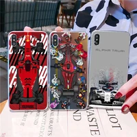 formula 1 racing f1 car phone case for iphone 11 12 13 mini pro max 8 7 6 6s plus x 5 se 2020 xr xs case shell