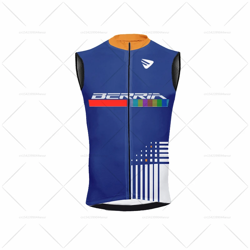 

2022 BERRIA Cycling Vest Sleeveless Cycling clothing Windproof Lightweight Jersey MTB uniform Bike Gilet Chaleco Ciclismo jacket