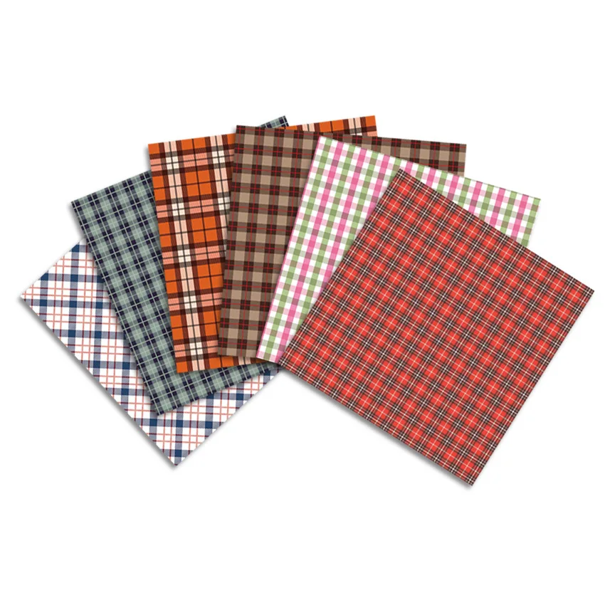 Клетчатая тема фотоальбом DIY клипс книга нежелательный журнал учетная карта