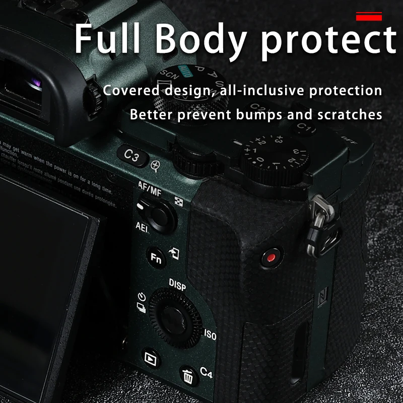 Обложка для корпуса камеры A7III Sony A7R3 A7M3 наклейка защита от царапин покрытие