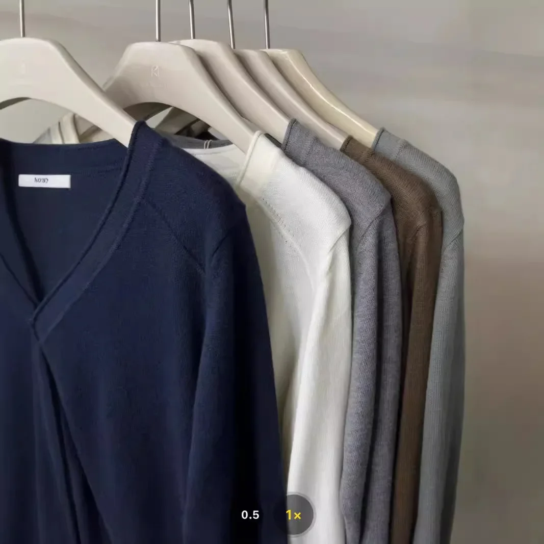 ABOWLAB простой женский элегантный удобный высококачественный вязаный кардиган из