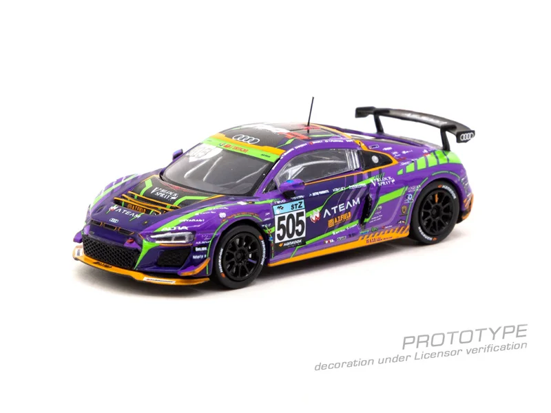 

PreSale Tarmac Works 1:64 EVA RT TYPE-01 Audi R8 LMS GT4 2021 Die-Cast Car Model Collection Miniature