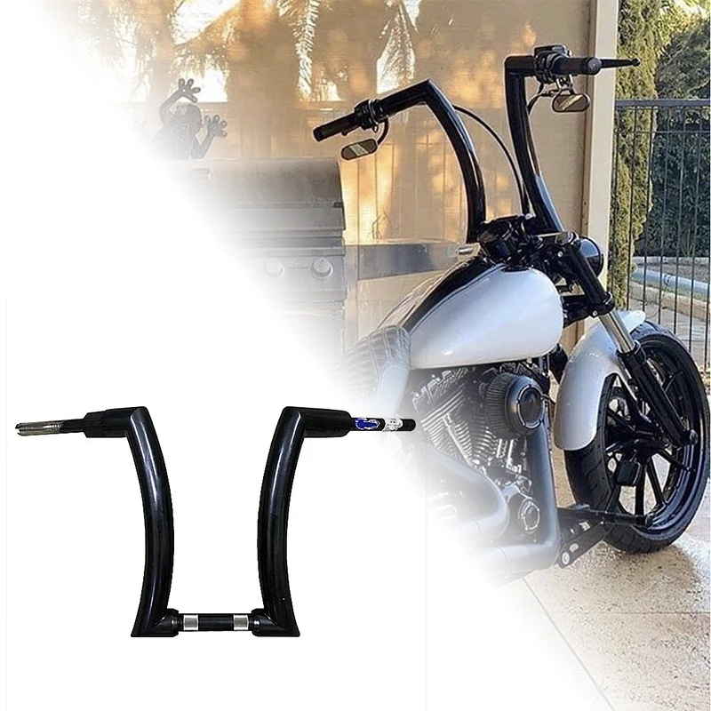 

Motorcycle 2 inch handlebar for Harley Dyna Soft tail Fat boy Breakout Road King street bob low rider Deluxe Night Rod V-Rod
