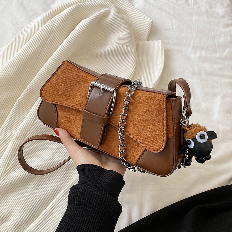 

Женская сумка 2022, трендовые модные новые сумки через плечо, женские сумки через плечо из искусственной кожи на ремешке, женские маленькие су...