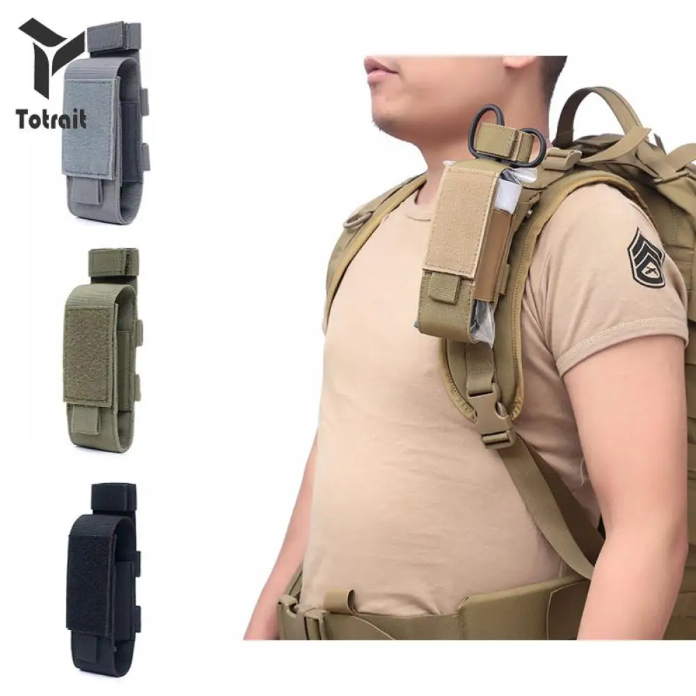 

TOtrait Tourniquet Molle Pouch Outdoor Medical Emergency Bag Flashlight Holster Case