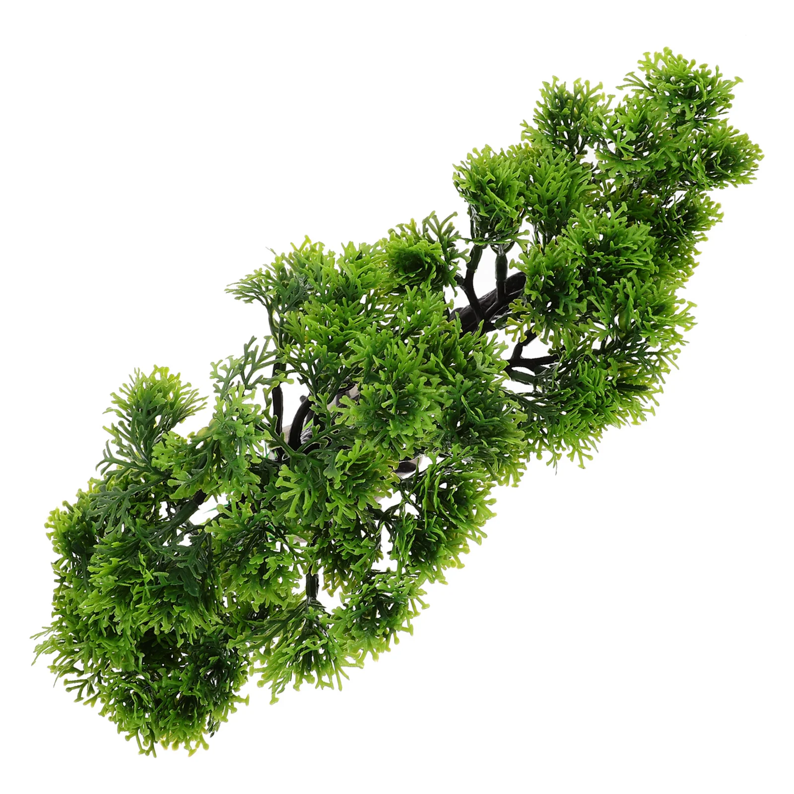 

Fish Tank Simulated Aquatic Plants Tree Ornament Aquarium Pine Plastic Decoration Faux Indoor