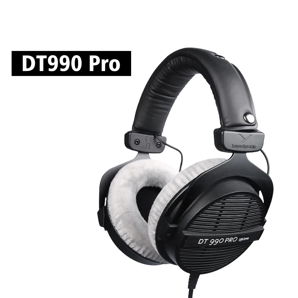 

Beyerdynamic DT990 DT 990 PRO 80 Ohm 250 Ohm Over Ear Wired Studio Headphones for Professional Recording and Monitoring Gaming