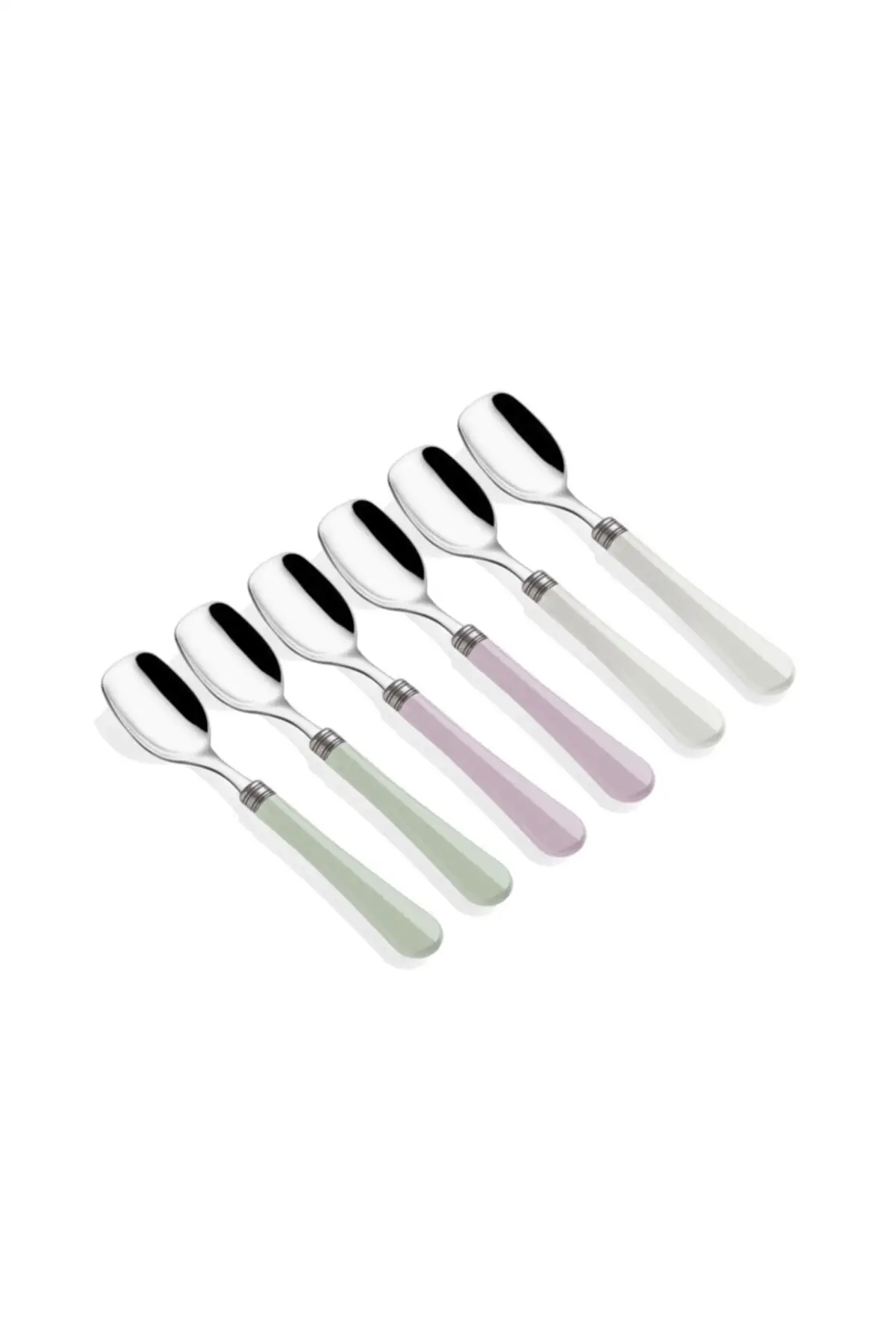 

Разноцветная ложка для мороженого 6'lı 3