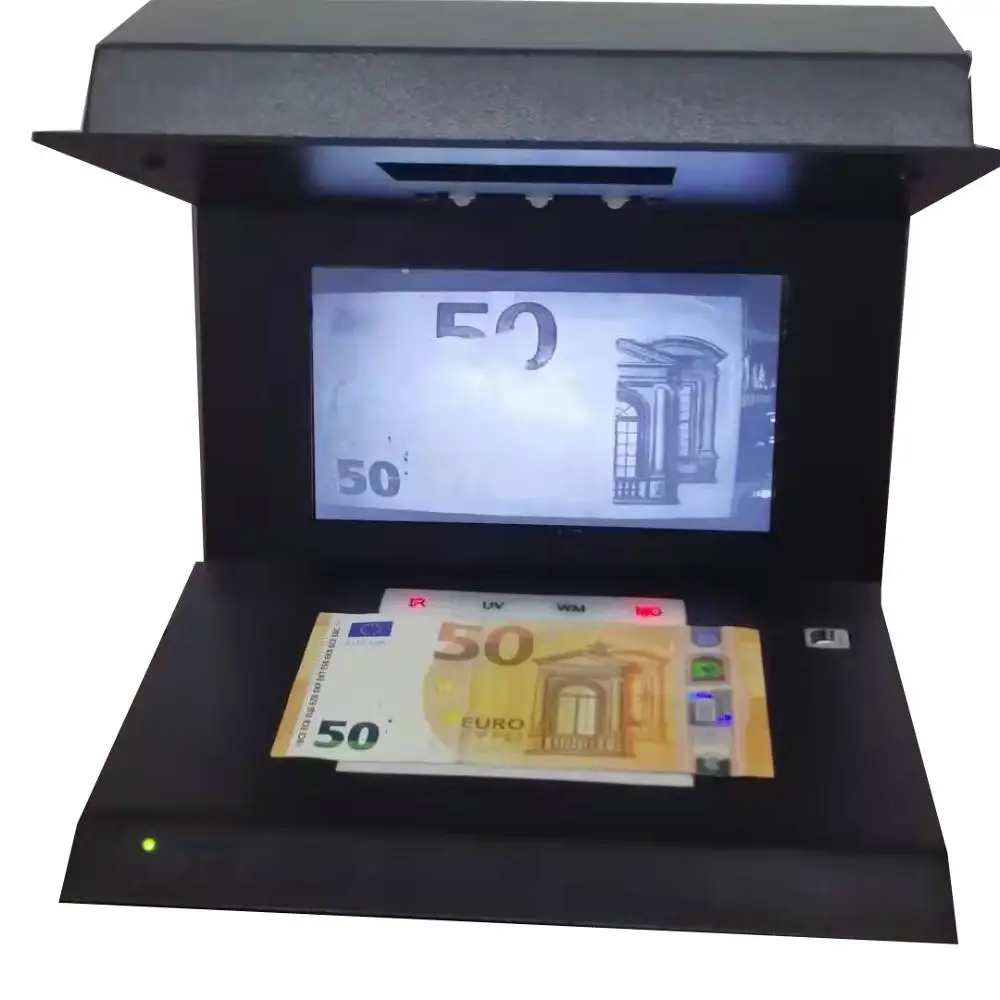 

Hot sell IR,UV,MG ,White Mark counterfeit money detector