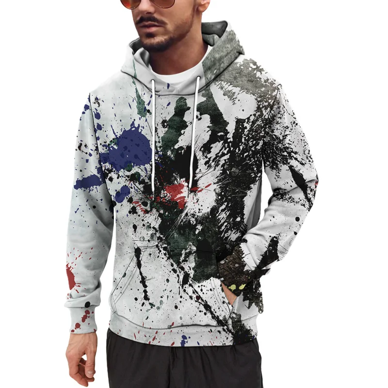 Толстовка Мужская/Женская в стиле хип-хоп с принтом черепа