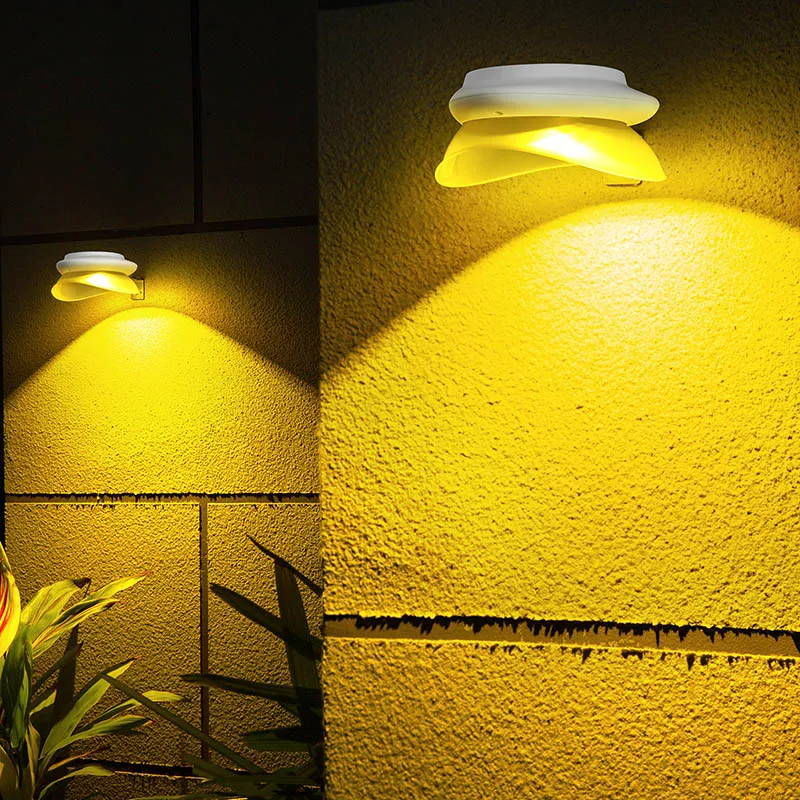 

Solar Fence Lights Outdoor Waterproof Solar Gutter Lights for Garden Eaves Garage Patio Deck Sign Porch Driveway Yard Backyard