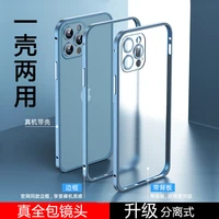 metal framematte transparent luxury case for iphone 11 12 13 mini pro max mini shockproof for iphone 12 cover bumper shell coque