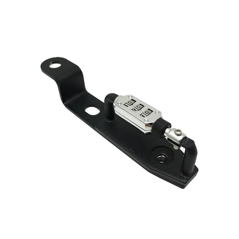 2021 Для Yamaha MT-09 MT09 FZ-09 FJ-09 XSR900 Крепление шлема для мотоцикла с замком-крюком против кражи и 2 ключами, кодовый замок.