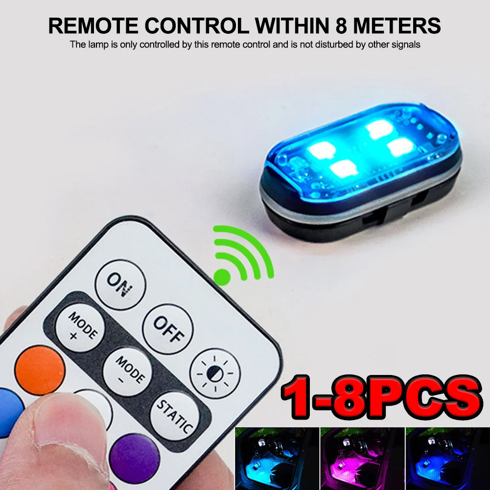Фото RGB LED-фонари для мотоциклов, стробоскопы, перезаряжаемые беспроводные световые приборы, сигнальные огни для самолетов, вертолетов №4