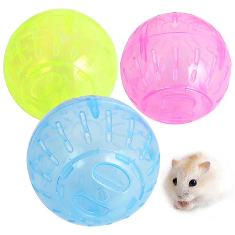 

10CM Plastic Outdoor Sport Ball Grounder Rat Small Pet Rodent Mice Jogging Ball Toy Hamster Gerbil Rat Exercise Balls Play Toys