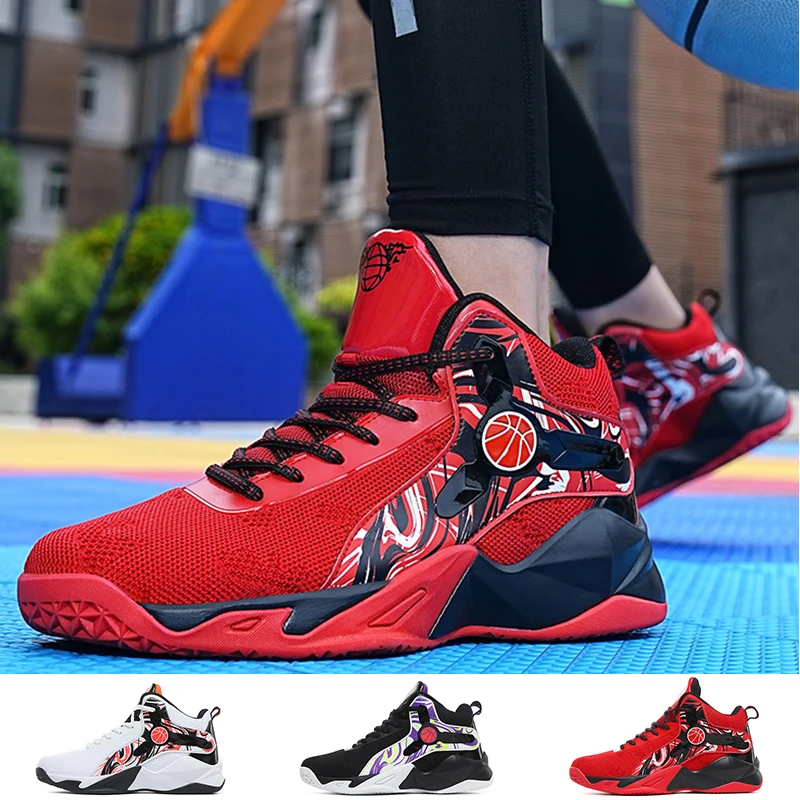 2023 Hot Sale Mens Basketball Sneakers Outfit Tennis Basketball Man Gym Training Basketball Shoe