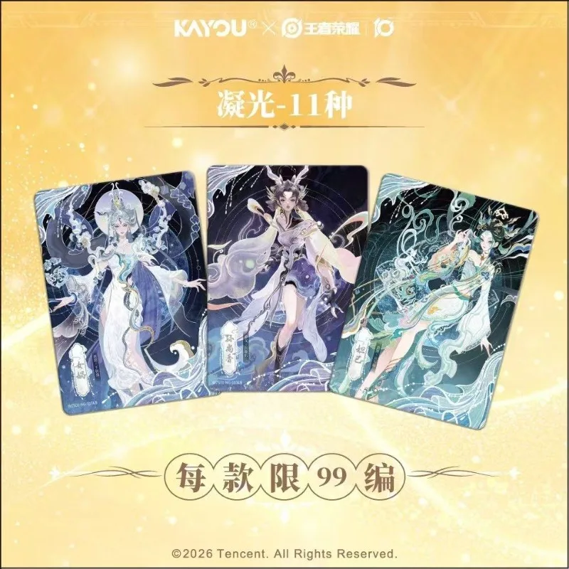 Фото Коллекционные карты KAYOU Honor Of Kings Hero Vientiane: Премиальные аутентичные игровые периферийные карты для коллекционирования №3