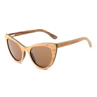 cat eye wood sunglasses for women 2022 luxury designer polarized abalone shell black sun glasses men driving white shades
