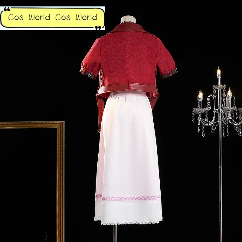 Косплей-игра Aerith gainsborо FFVII для косплея докидоки-R женщин финальная фантазия VII