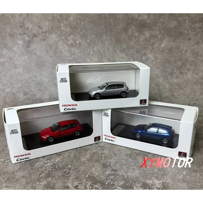 ЖК-дисплей 1:64 для Honda Civic SiR II (EG6) литая под давлением модель автомобиля из сплава