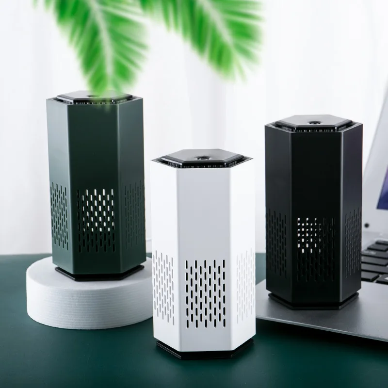 

Household Air Purifier with High Efficiency Filter Automatic Mode Sleep Mode Car Purifier