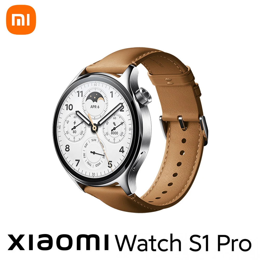 

Xiaomi Watch S1 Pro Sports Smart Watch 1.47" AMOLED Display 5ATM Water Proof Fast Charge 100+ Sport Mode Blood Oxygen Monitoring