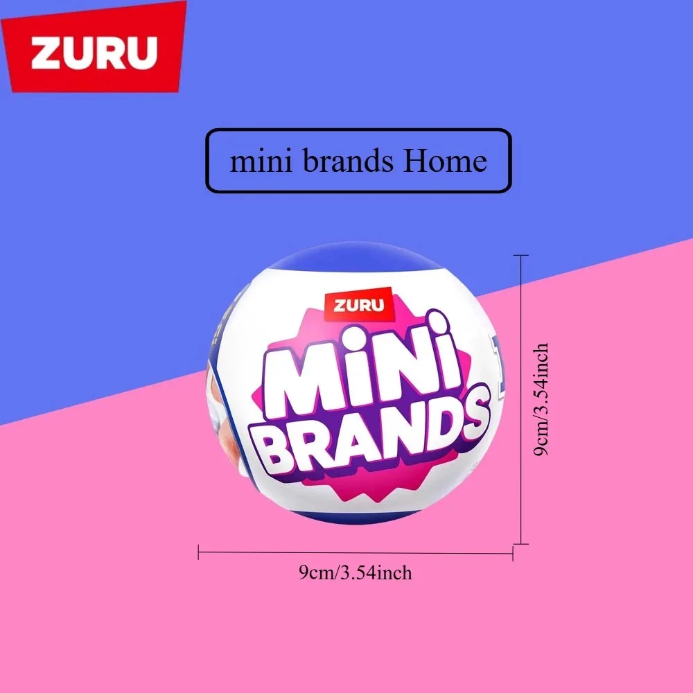 Игрушки Zuru Mini Brands: Мебель для дома, 5 миниатюрных игрушек-сюрпризов в таинственной коробке-сюрпризе (art.: 3920da69d128e) - 3920da69d128e