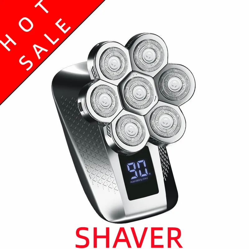 For Men Hair Trimmer Beard Electric Razor Wet Dry Facial Bod