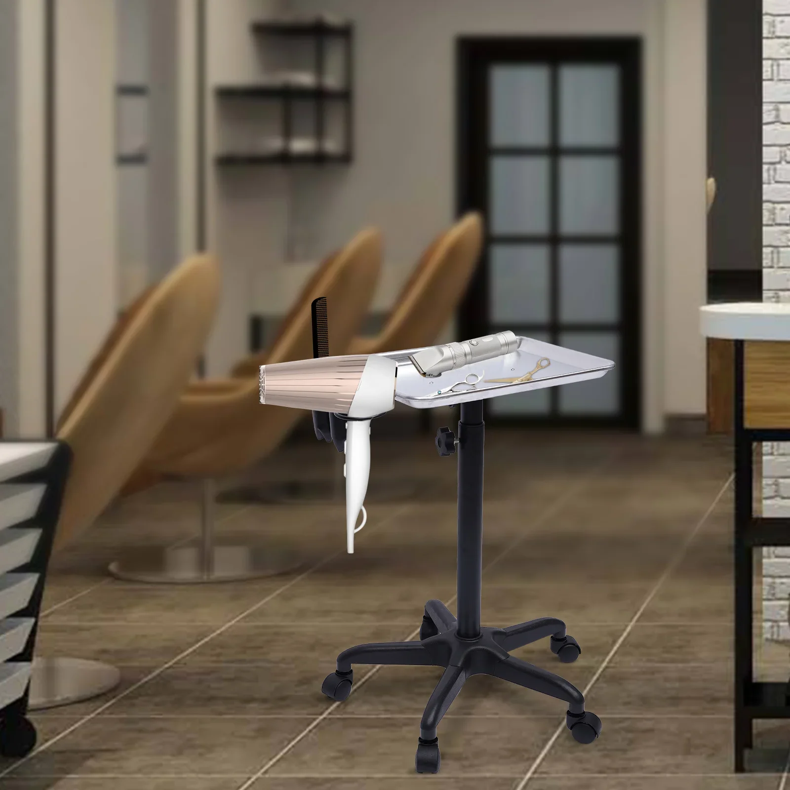 Профессиональная Алюминиевая вращающаяся тележка для спа-салонов медицинская