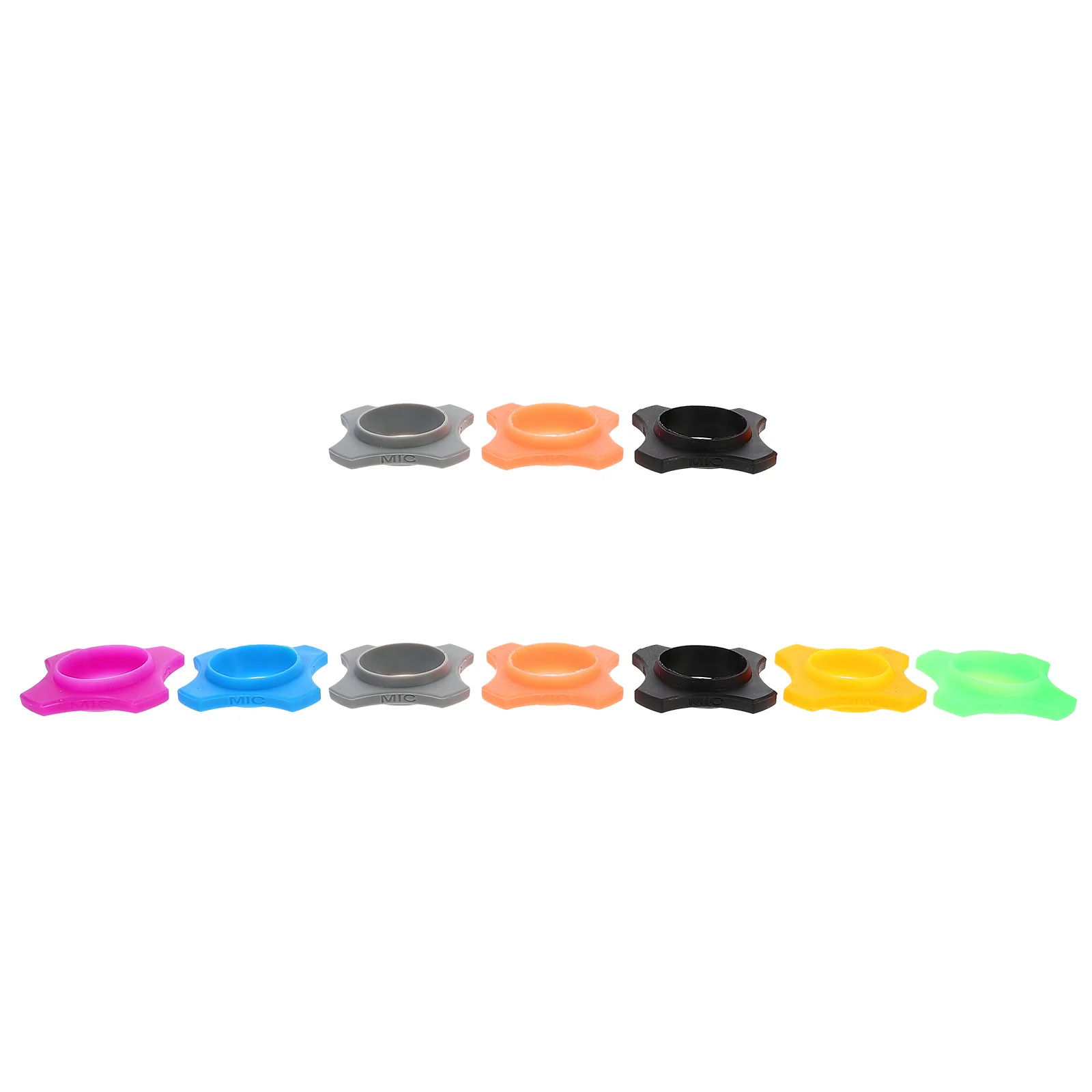 

Mic Ring Microphone Anti Silicone Holder Protection Sleeve Wireless Coverrolling Ktv Handheld Skid Roller Drop Rings Roll Rubber