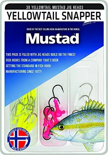 

30ct Assorted Yellowtail Snapper Fishing Jig Kit