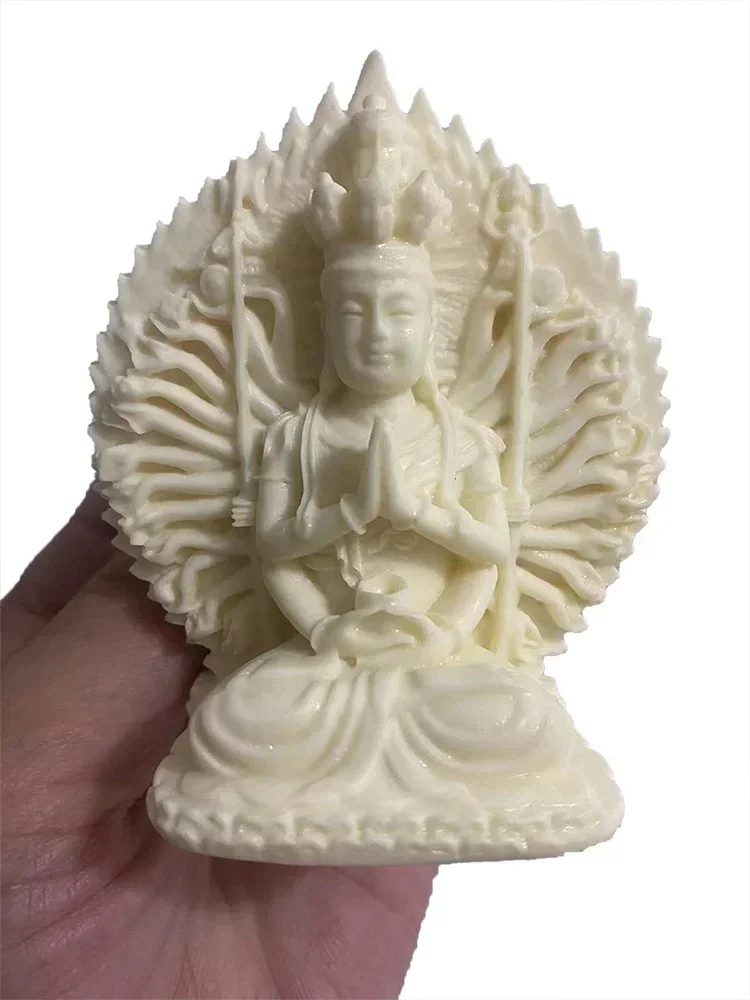 Статуя Будды из смолы восьми патронов двусторонняя статуя украшения фэн-шуй для