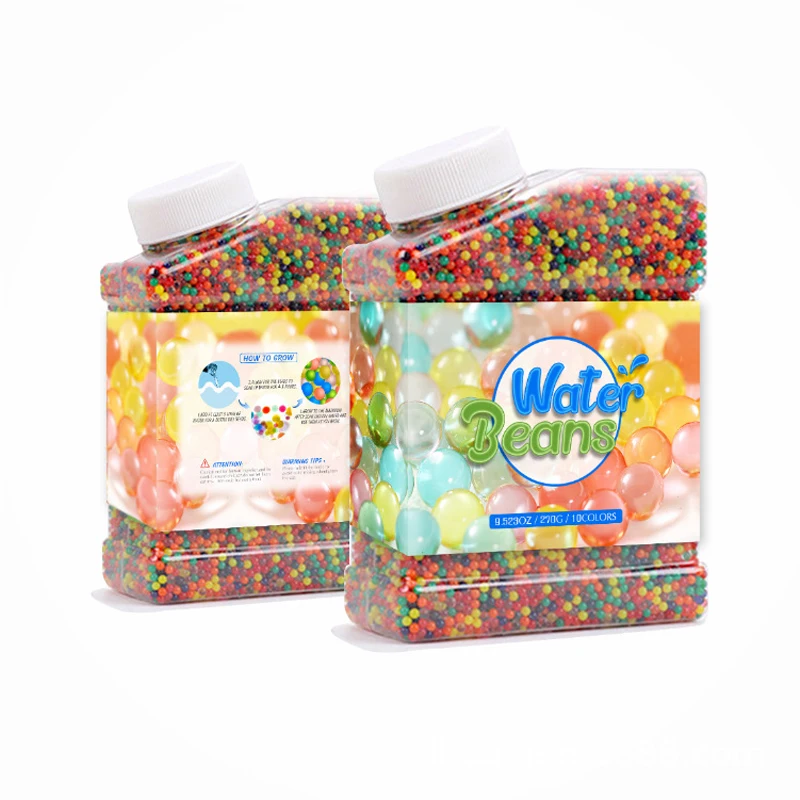 

Water Beads (25000 Pcs) Rainbow Mix Jelly Water Growing Balls For Toy Gun Kids Tactile Sensory Toys,Vases,Plants,Wedding Deco