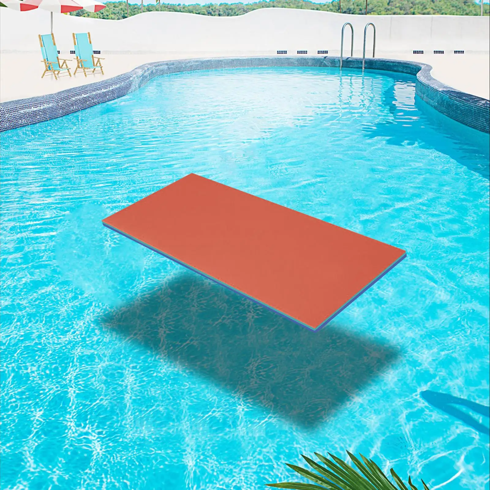

Water Float Mat XPE 3 Layers Foam Floating Pad for Beach Lake Swimming Pool