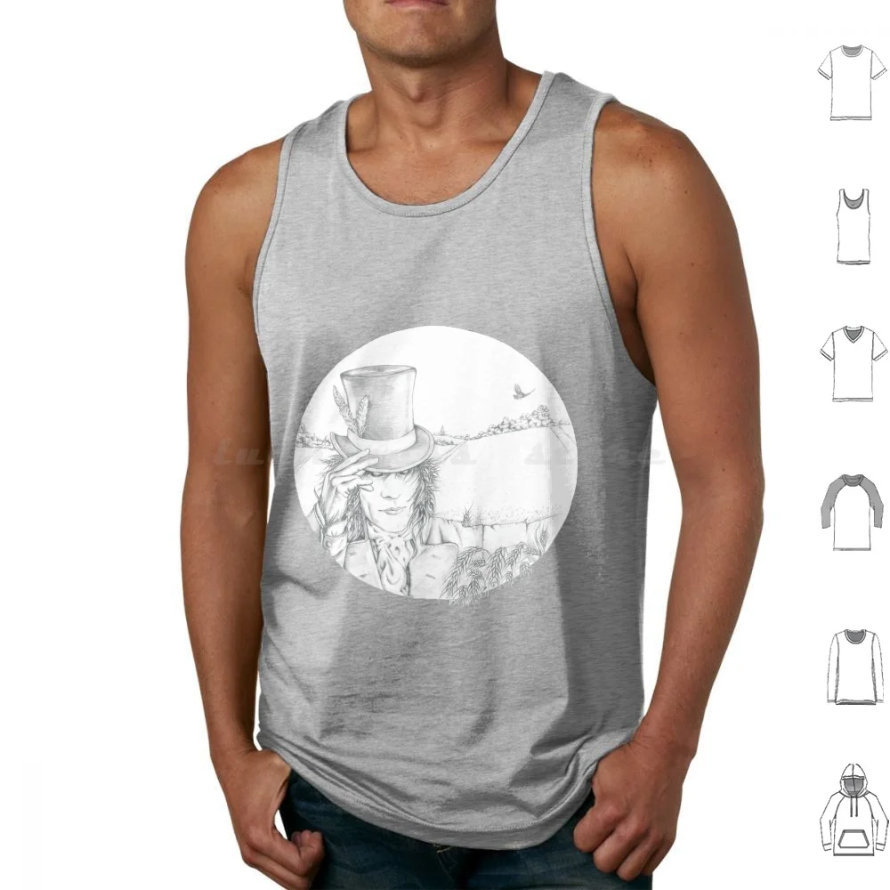 Майка The Crowman с принтом хлопковый Damh Bard Story Myth Legend Magic Lammas Crows Scarecrow друид языческая