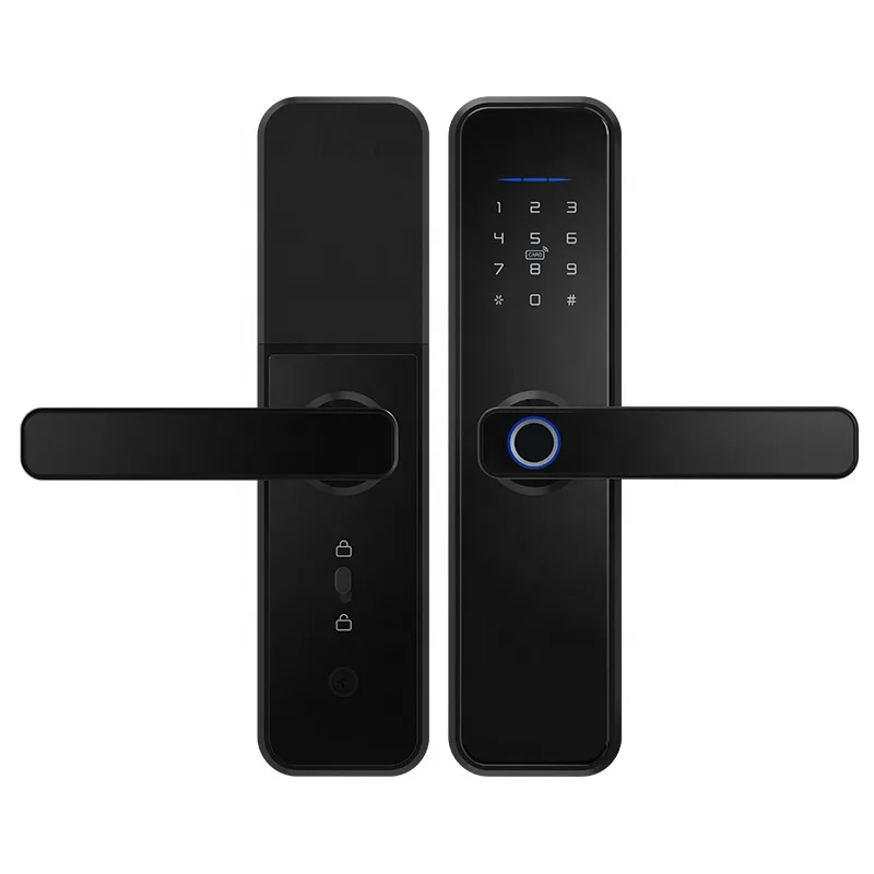 

dropshipping high-quality home password lock 4-in-1 password abnormal unlocking can be reversed electronic smart locks