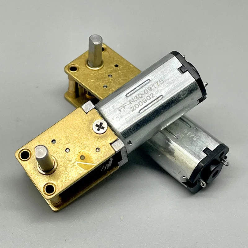DC3V-12V 135 об/мин-580 об/мин Micro N30 цельнометаллический редукторный двигатель