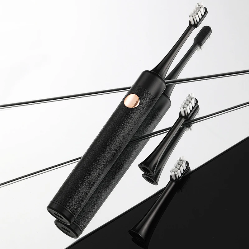 

Моющаяся Электронная зубная щетка, Мощная Ультразвуковая электрическая зубная щетка, перезаряжаемая через USB перезаряжаемая зубная щетка