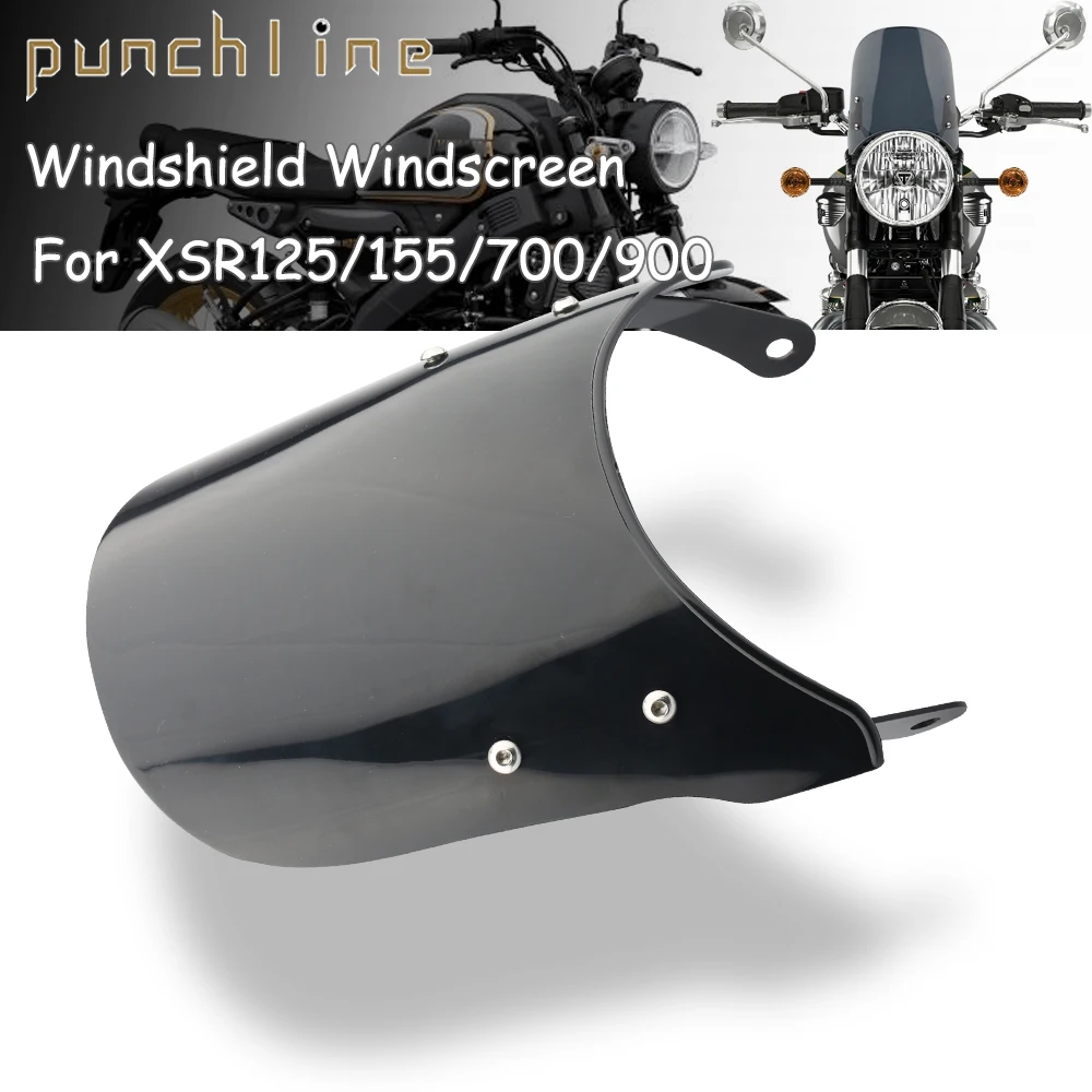 

Fit For XSR125 XSR155 XSR 700 XSR 900 XJ400 Diversion XJ600S Diversion XJR 1200 XJR 1300 Windshield Windscreen Wind Deflectors