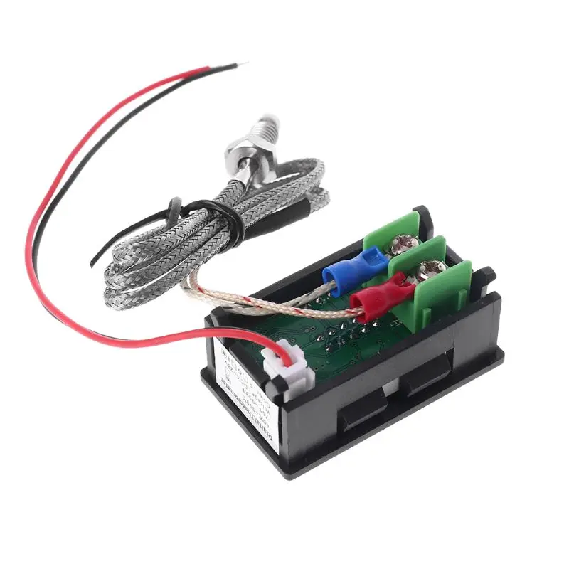 

Digital Temperature Meter LED Display K-Type Thermocouple Temp Sensor Durable