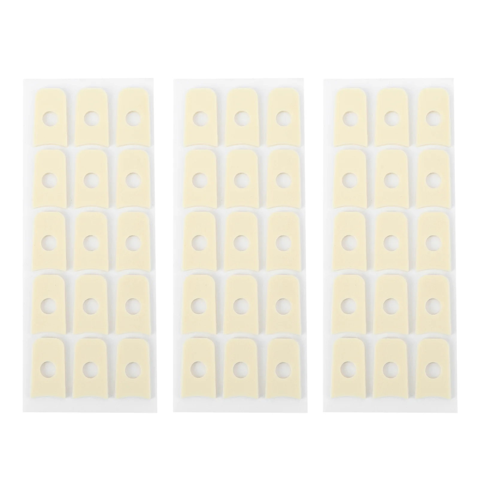 

45Pcs Self Adhesive Callus Cushions U Shaped Cushion Corn Pads Waterproof Toe and Foot Protectors Protection for the feet