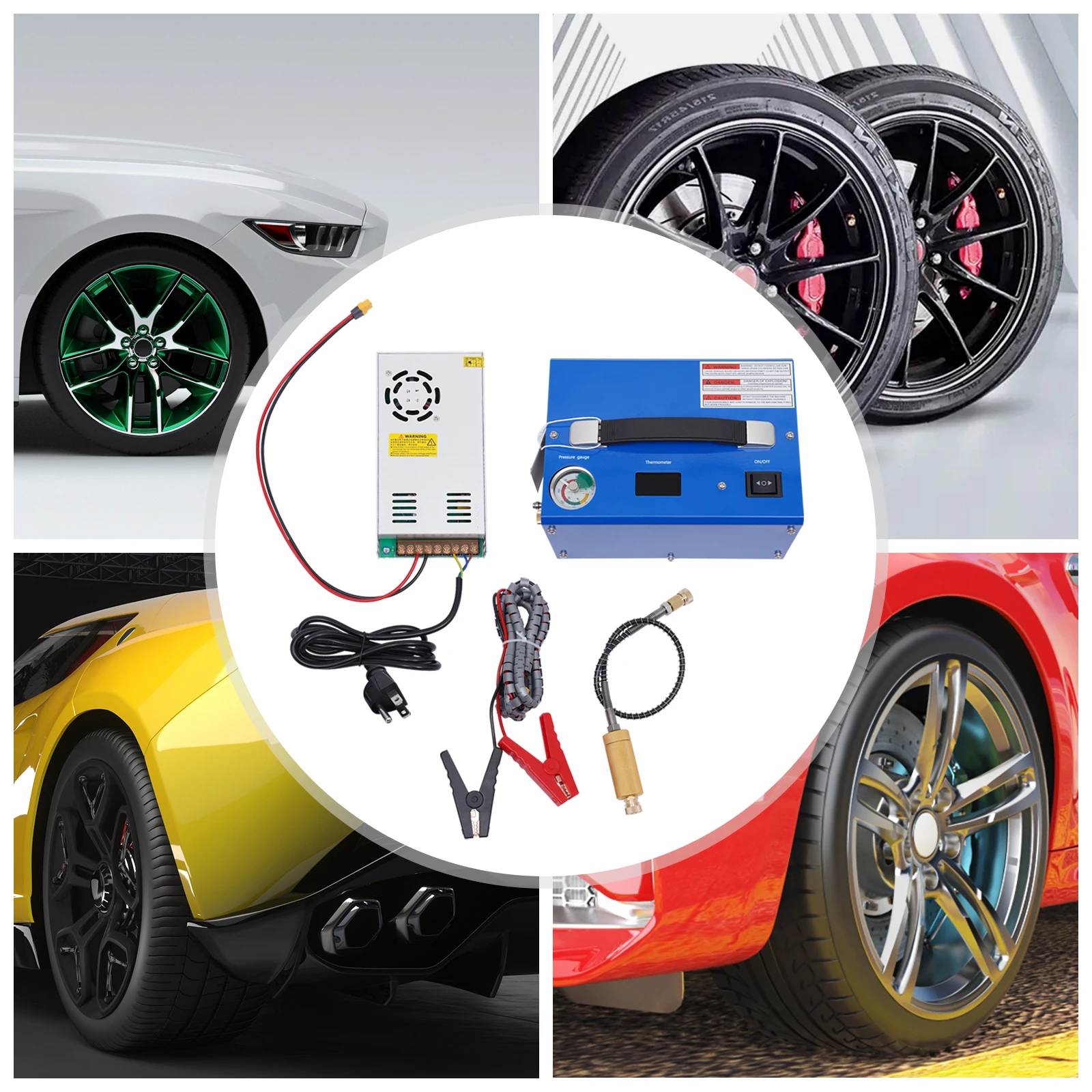 Auto-stop W/power Converter Oil-moisture Filter